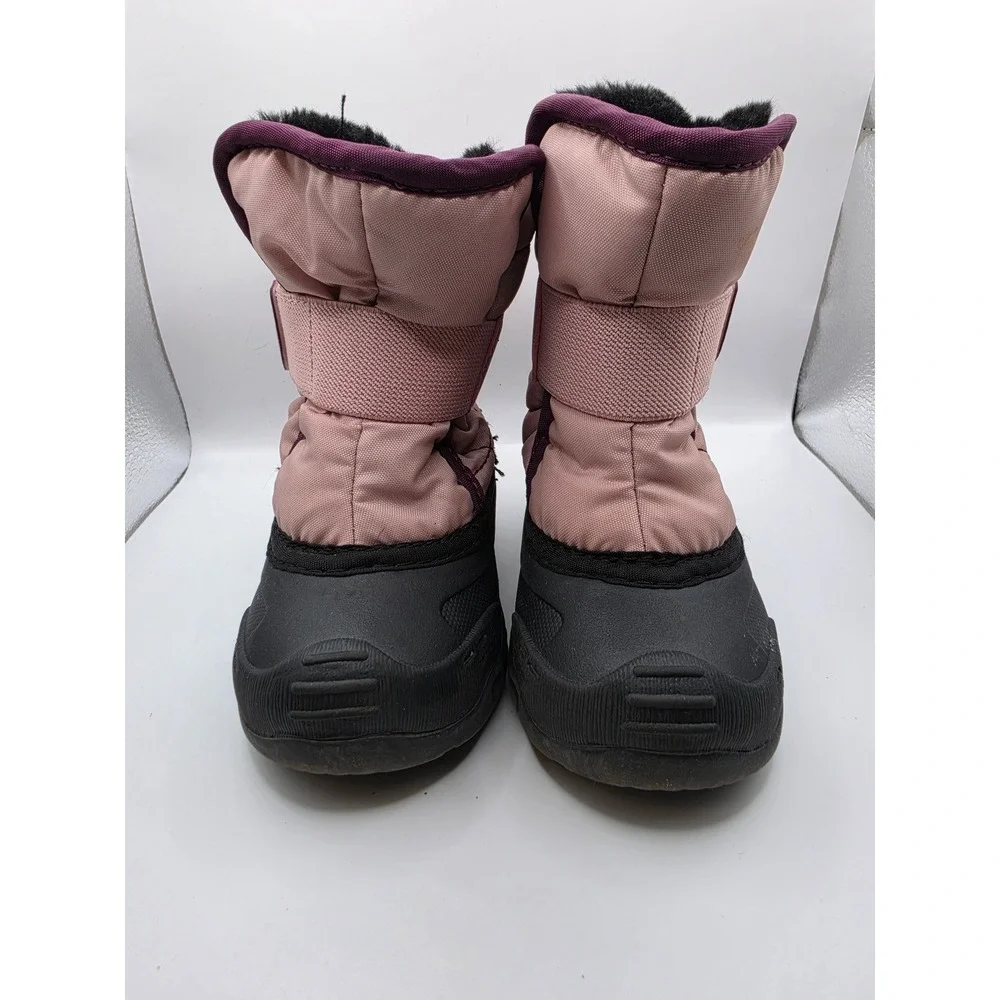 Kamik Snowbugs 5 Toddler Girls Pink Purple Winter Snow Boots Size 5 US 22 EU